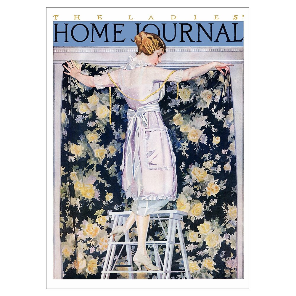 Leinwandbild Ladies Home Journal 1921 von C. Coles Phillips