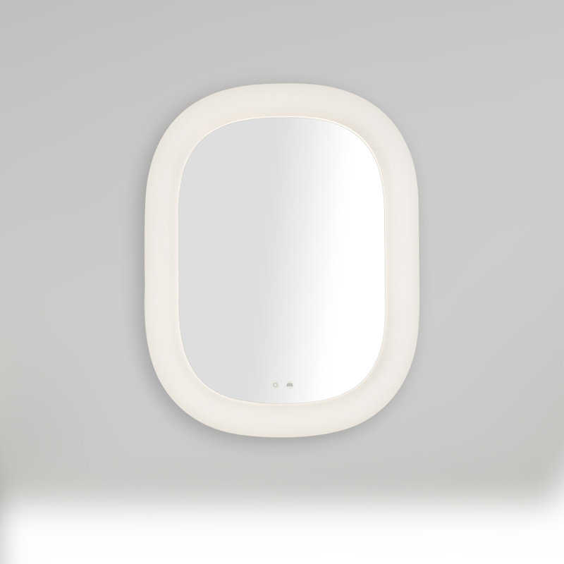 Float Oval Lighted Mirror