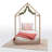 Khwaja Ozark Solid Wood House Bed-2124671557