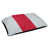 Argent / rouge / argent