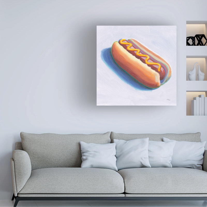 Art mural sur toile «Hotella» de Wellington, H 14 po x l 14 po