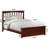 Mission Low Profile Solid Wood Platform Bed with Matching Footboard-83257631-83257633