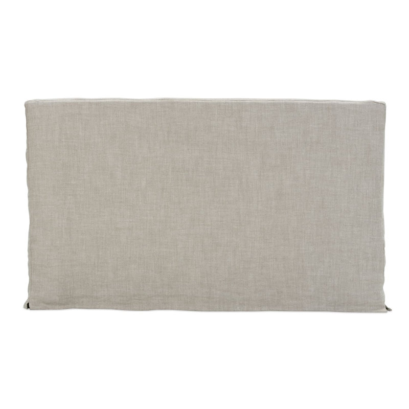Earth Odessa Slip Dining Banquette, Natural Linen (11615-19)