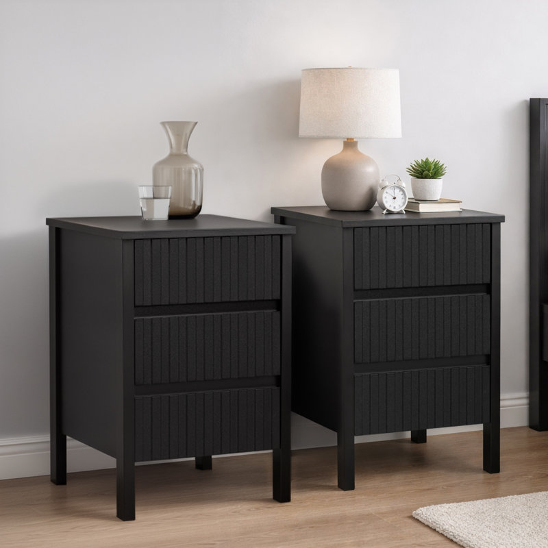 40 cm W Bedside Table