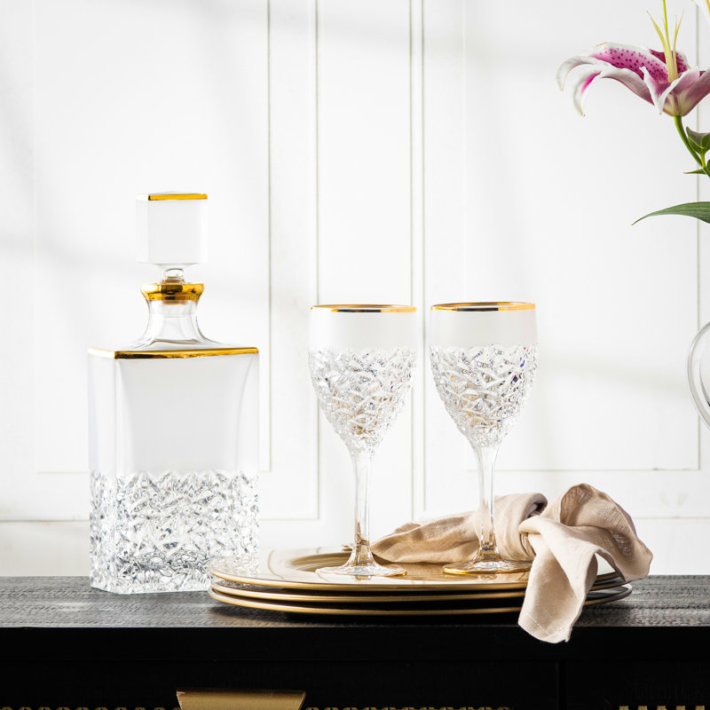 Barski Lead Crystal Beverage Dispenser