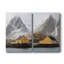 LANDSCAPES Series XLVIII - Toile tendue avec châssis de qualité supérieure - Prêt à être accroché