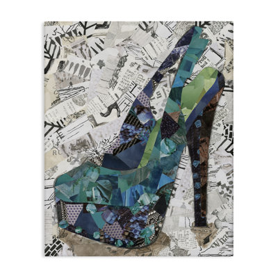 Art mural sur toile à talons hauts collés par Coco Good