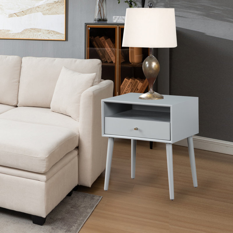 Domitilo Single with Storage, Gray