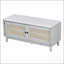 Banc d'entrée en rotin avec rangement Boho-1454622332