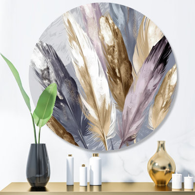 Barney - plume mauve Boho Majesty