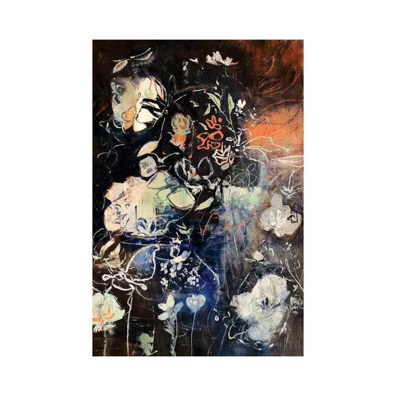 « Deep Sleep » par Julian Spencer, reproduction d’art, Pas de tapis, Toile tendue, H 12 po x l 8 po x P 0,75 po