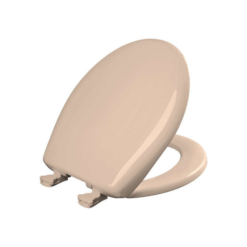 Siège de toilette rond en plâtre, Naturel