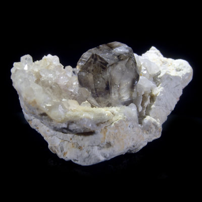 Smoky Quartz with Quartz - Mooralla, Australia