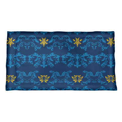 Football Baroque Pattern Pillow Sham