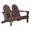 Banc pliant en poly 49 po Adirondack-566337881