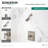 Kingston Brass Claremont Single-Handle Pressure Balanced Shower Faucet-100169981