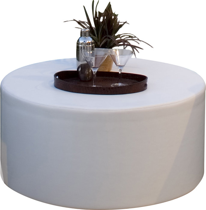 Check Outdoor 4 - Piece Conversation Set, Chill White