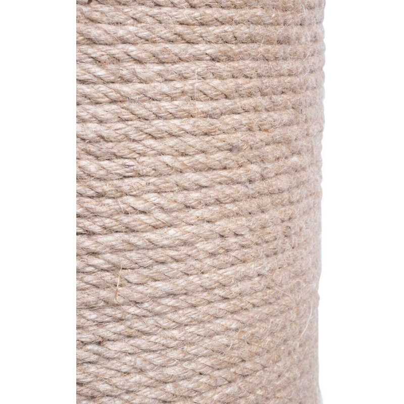 Arlesey Scratching Post, Brown, 33.1cm H x 15.8cm W x 15.8cm D
