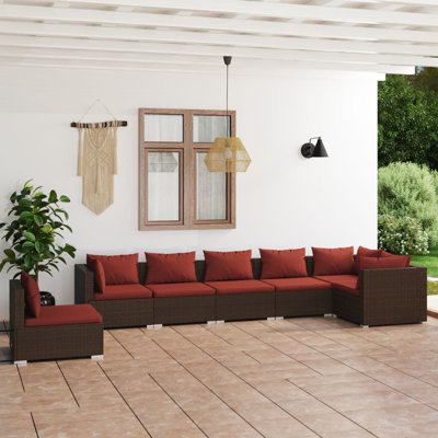 7 Piece Lounge Sofa Seating Group