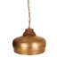 Nutrioso 1 - Light Gold Dome Pendant