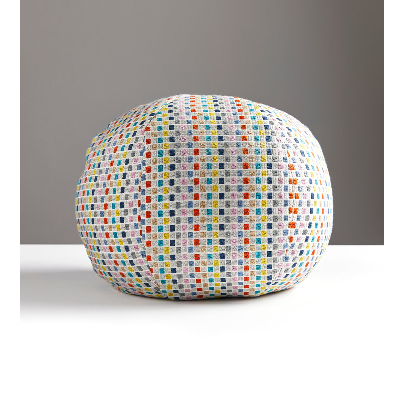 Folklore Circular Pillow Cover & Insert, Confetti
