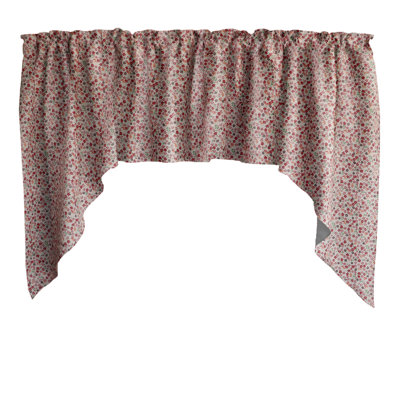 Small Flowers Allover Print Swag Window Valance