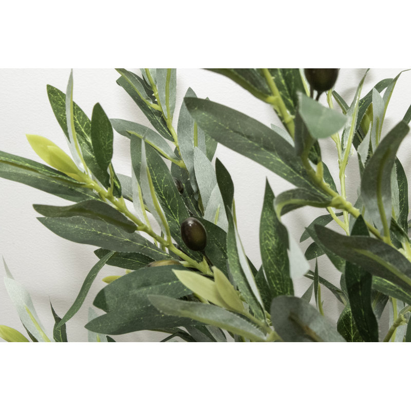 Olive artificielle 71,1 po en pot