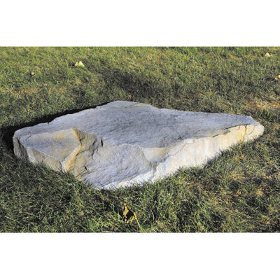 Hackleburg Plastic Cover Rock Stepping Stone