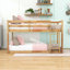 Lit superposé simple au-dessus d'un lit simple avec utilisation polyvalente et échelle-1767196489