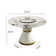 Patsy Round Dining Table with Rotating Tray