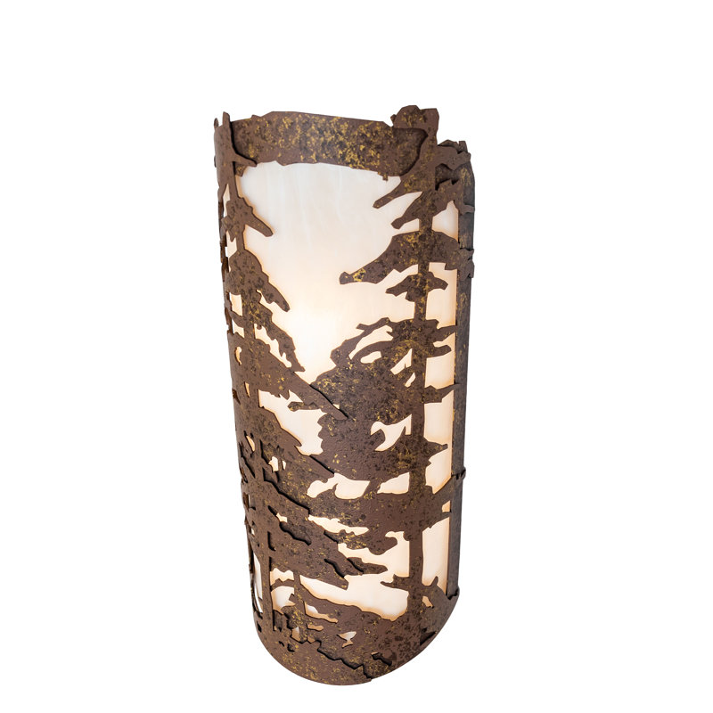 2 - Light Flush Mounted Sconce