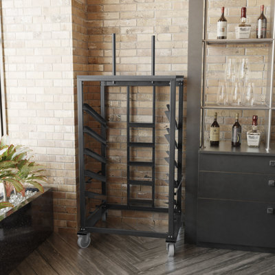 Chariot de table avec tablettes inclinées Regency