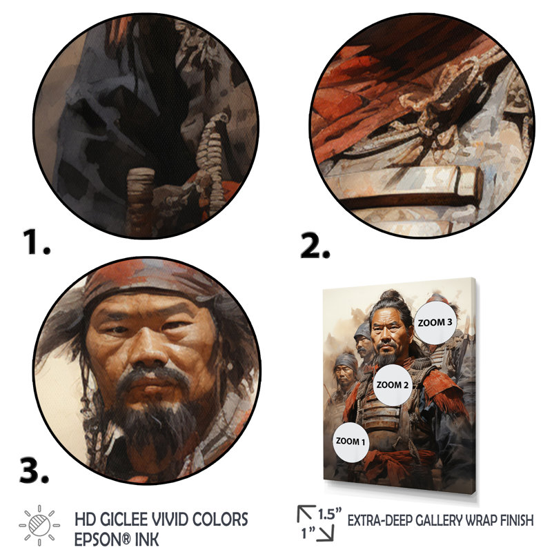 Yamit China Art Terracotta Warriors II, Encadrement doré, H 40 po x l 30 po x P 1,5 po