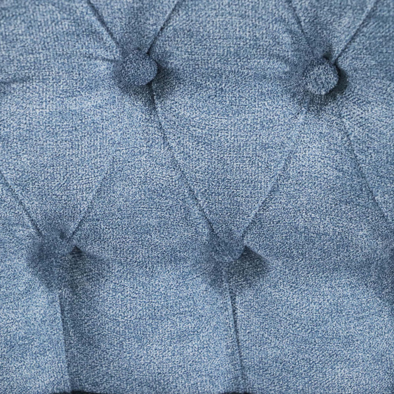 Chaise d'appoint, chaise de salon, Bleu
