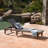 Outdoor Patio Chaise Lounge with Cushion-1028091377-1028091378