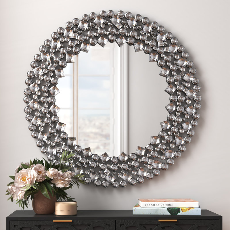 Miroir mural rond