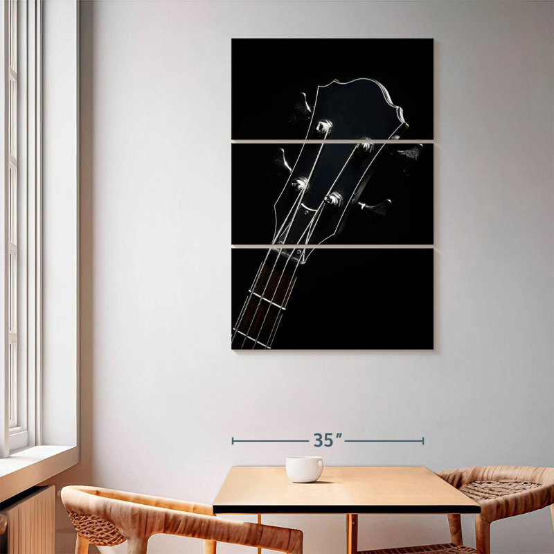 Abarca Head Of Black Guitar