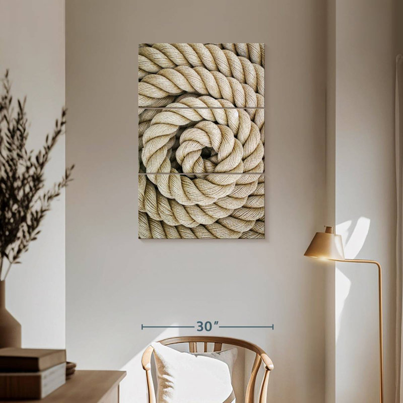 Aletra Spiral Rope, 57" H x 36" W
