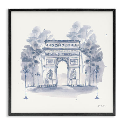  Arc de Triomphe Sketch Giclee Art by Yvette St. Amant