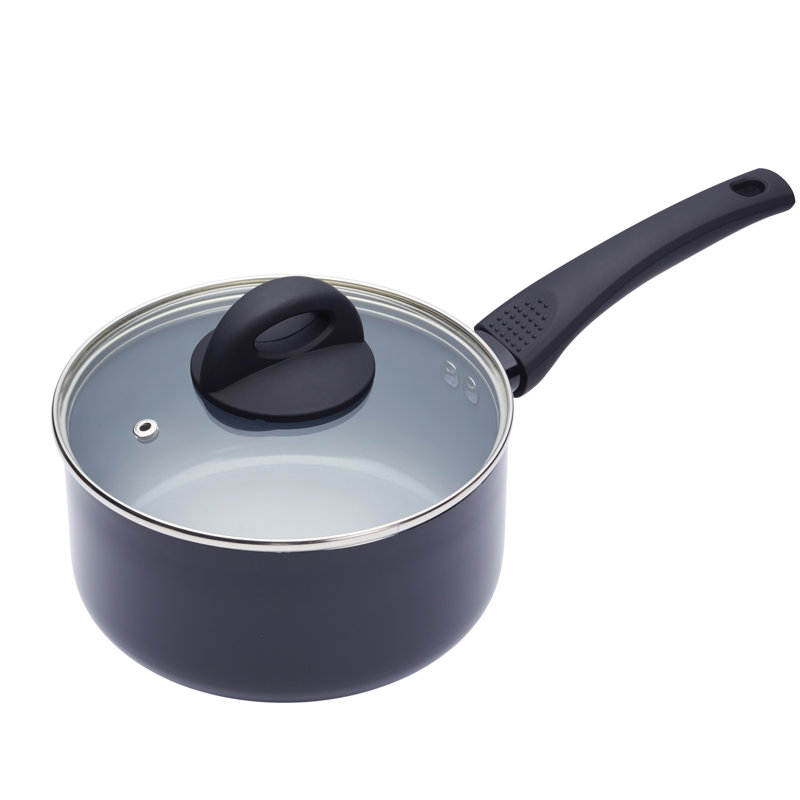 MasterClass Ceramic Non-Stick Induction Ready Saucepan, 1.9 L