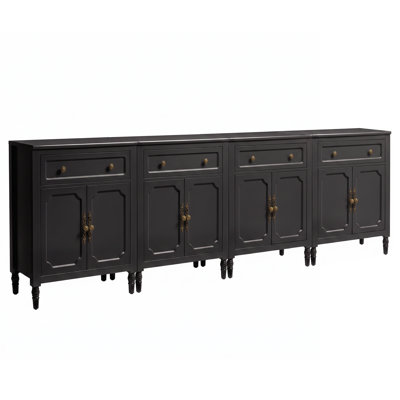 132"Sideboard Buffet Cabinets With Doors And Drawers