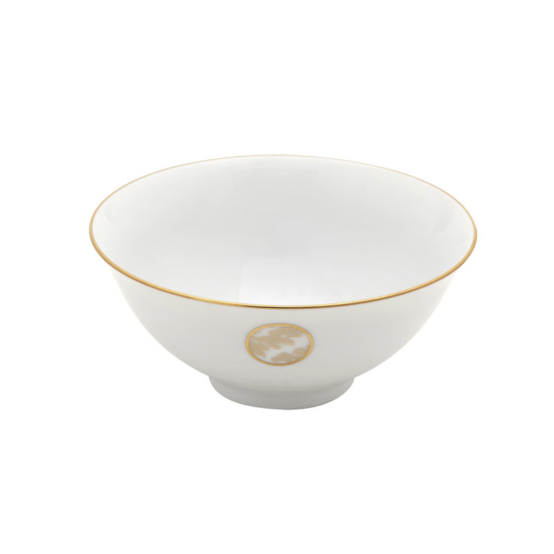 Damassé Ritz Paris Porcelain Rice Bowl