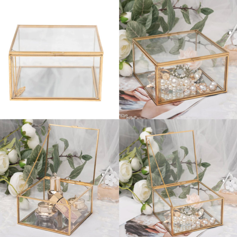 Glass Jewelry Box +