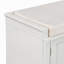 Banc de rangement avec 2 tiroirs et 2 armoires, banc à chaussures avec coussin amovible pour le salon, entrée (blanc)
