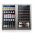 34 Bottle 130 Cans Wine Beverage Fridge
