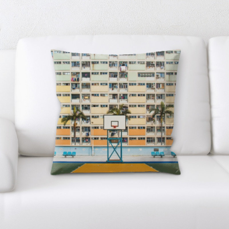 Microsuede Throw Pillow