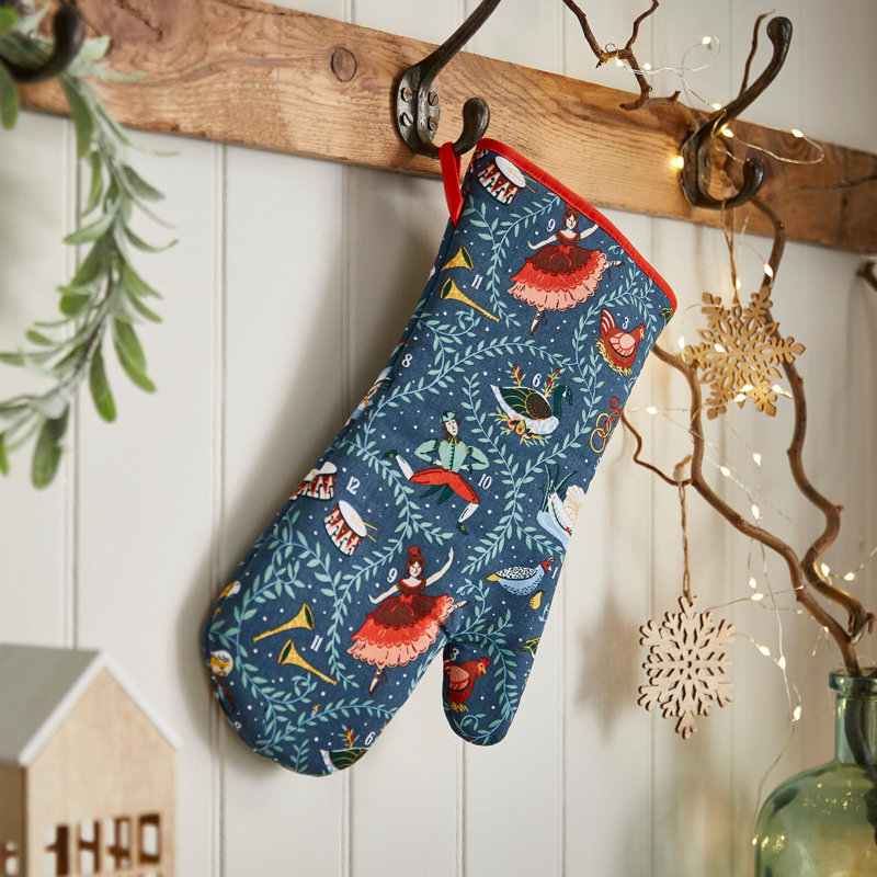 Ulster Weavers 12 Days Of Christmas 100% Cotton Oven Glove