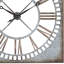 Horloge murale grise Herard