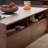 Solid wood tea table with minimalist design-103410547