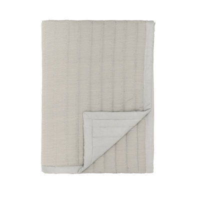 Cora Striped Quilted Blanket